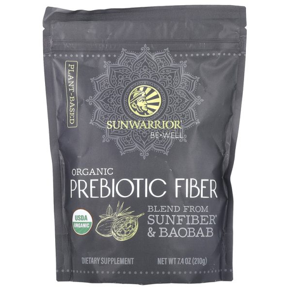 Sunwarrior, органическая пребиотическая клетчатка, 210 г (7,4 унции)