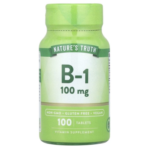 Nature's Truth, Витамин B-1, 100 мг, 100 таблеток