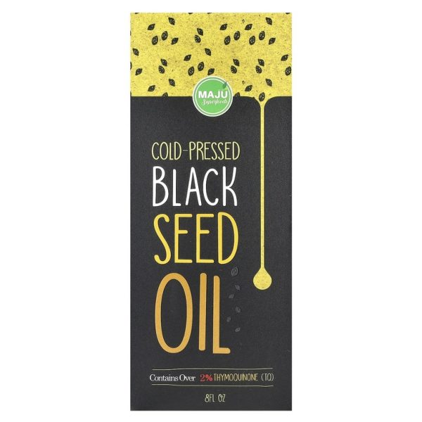 Maju Superfoods, масло черного тмина холодного отжима, 240 мл (8 жидк. унций)