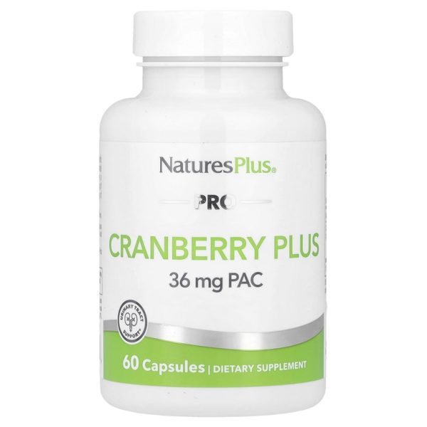 NaturesPlus, PRO Cranberry Plus, 60 капсул (350 мг на капсулу)