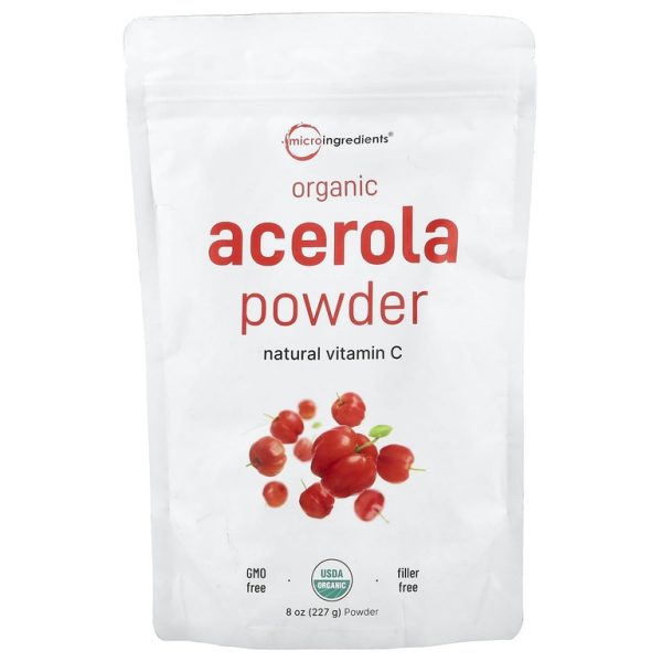 Micro Ingredients, Органическая ацерола в порошке, 227 г (8 унций)
