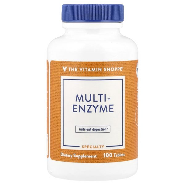The Vitamin Shoppe, Мультиэнзим, 100 таблеток