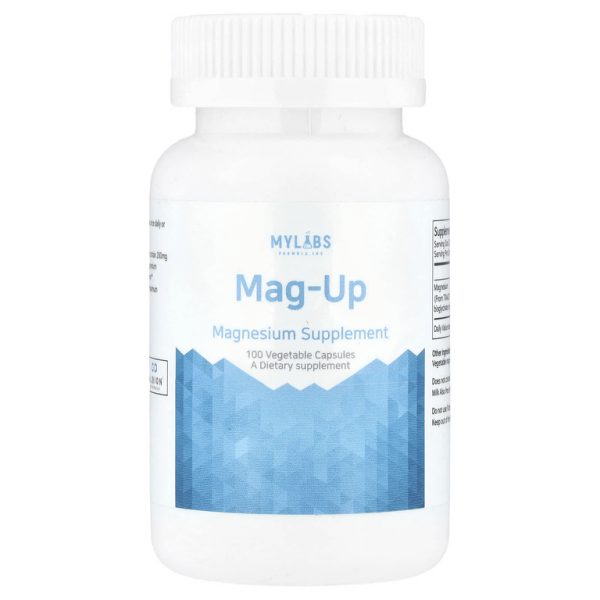 Mylabs, Mag-Up, 100 растительных капсул (100 мг на капсулу)