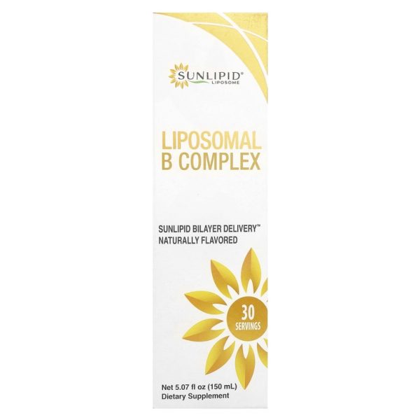 Sunlipid, липосомальный комплекс витаминов группы B, 150 мл (5,07 жидк. унции)