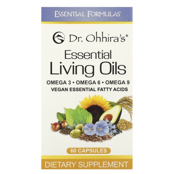 Dr. Ohhira's, Незаменимые живые масла, 60 капсул