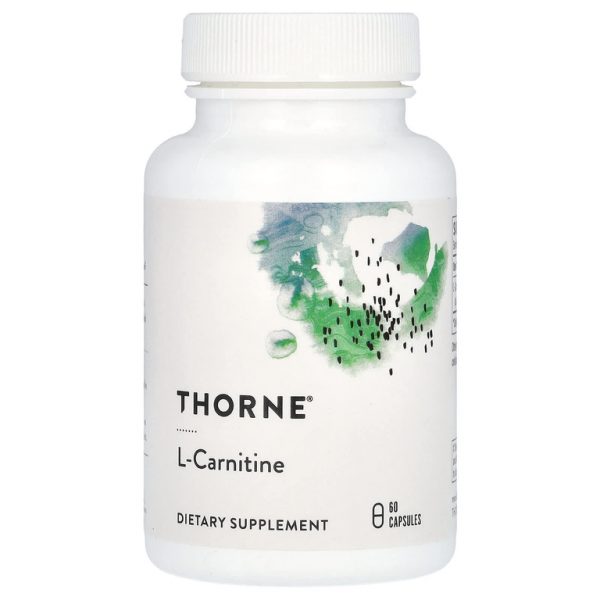 Thorne, L-карнитин, 60 капсул (Товар снят с продажи)