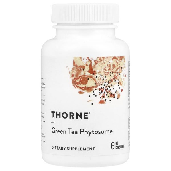 Thorne, Фитосомы зеленого чая, 60 капсул (250 мг на капсулу)