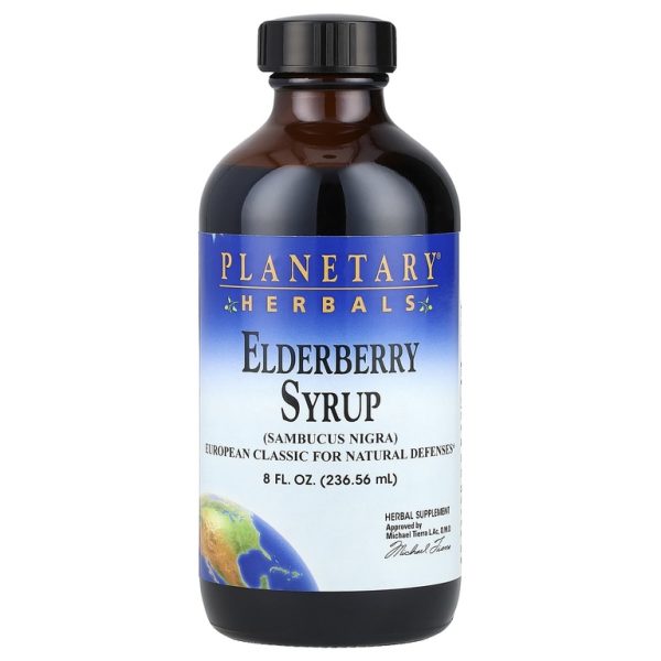 Planetary Herbals, сироп из бузины, 236,56 мл (8 жидк. унций)