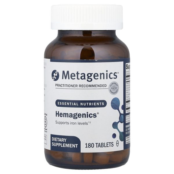 Metagenics, Hemagenics®, 180 таблеток