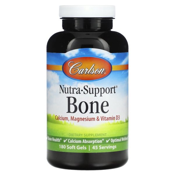 Carlson, Nutra-Support Bone, 180 мягких таблеток (Товар снят с продажи)