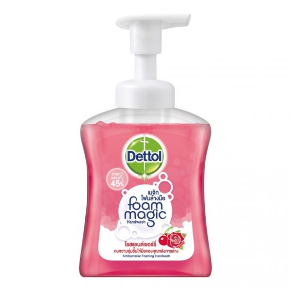 Dettol Foaming Hand Wash Rose  Cherry 250 Ml. Оригинал