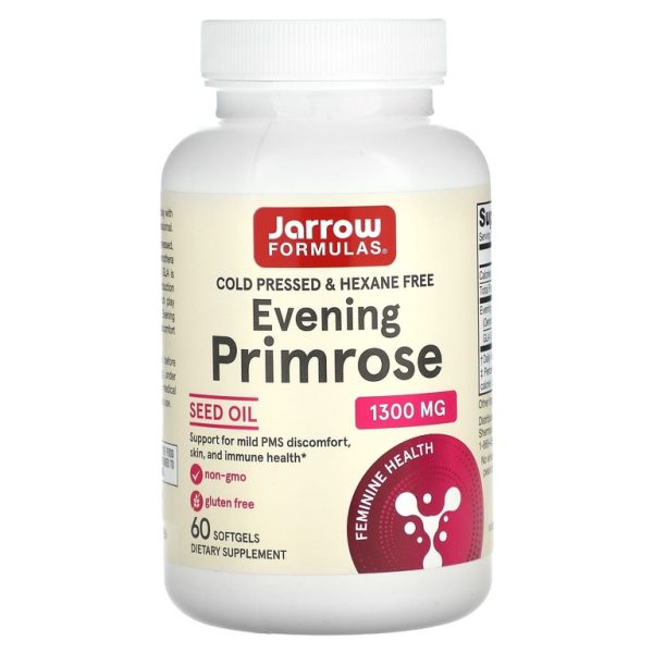 Jarrow Formulas, примула вечерняя, 1300 мг, 60 капсул (Товар снят с продажи)