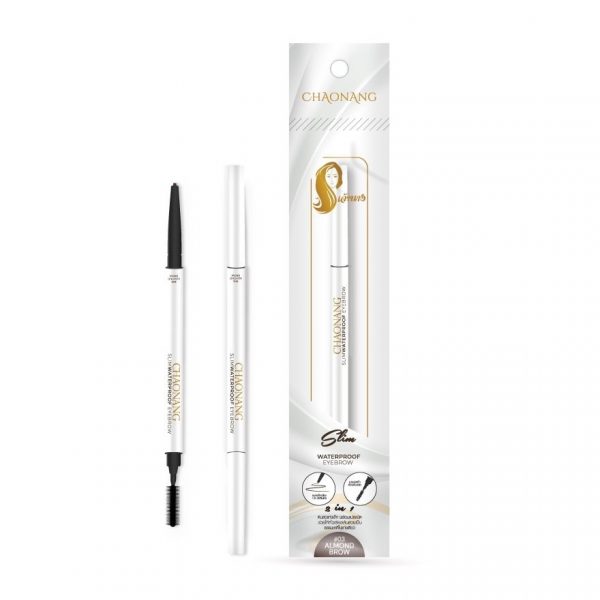 Chaonang Slim Waterpoof Eyebrow 03 Almond Brow Оригинал