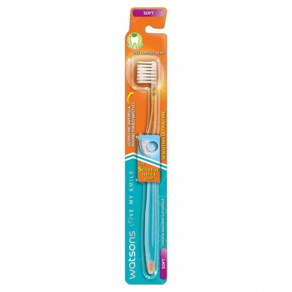 Watsons Sensitive Ultra Fine Toothbrush (Soft) 1s. Оригинал