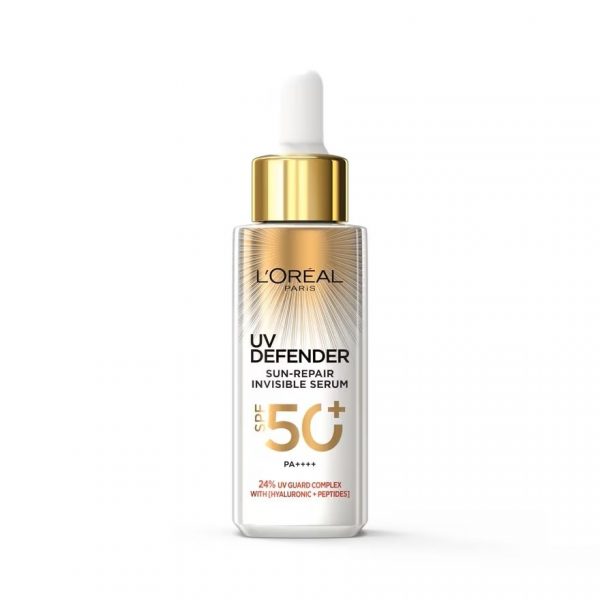 L'Oreal Paris UV Defender Sun- Repair Invisible Serum 30 Ml. เซรั่มกันแดด Оригинал