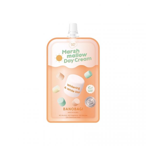 Banobagi Marshmallow Day Cream Whitening  White Star 12 Ml. ผิวไบรท์ เปล่งประกายออร่า Оригинал