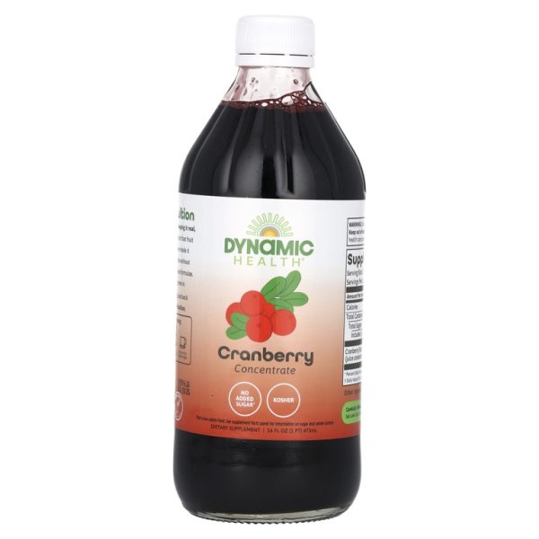 Dynamic Health, Клюквенный концентрат, стакан, 473 мл (16 жидк. Унций)