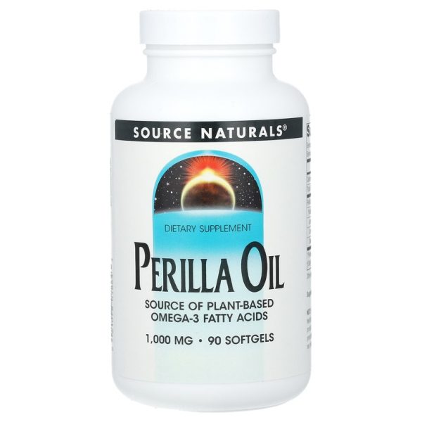 Source Naturals, масло периллы, 1000 мг, 90 капсул (333 мг в 1 капсуле)