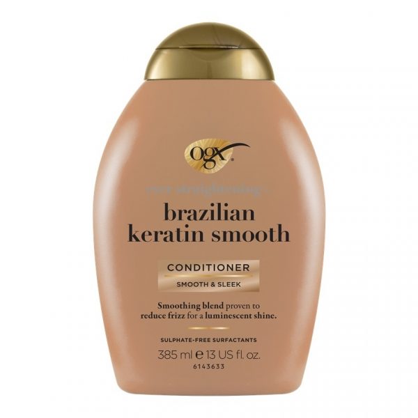 OGX Ever Straightening + Brazilian Keratin Therapy Conditioner 385 Ml. Оригинал