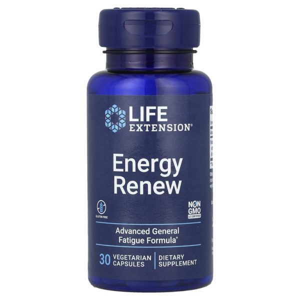 Life Extension, Energy Renew, 30 вегетарианских капсул