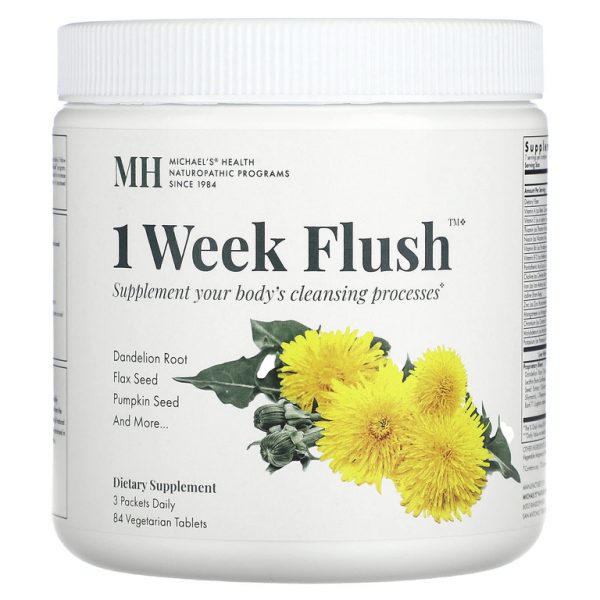 Michael's Health, Промывка, 1 неделя, 84 вегетарианские таблетки
