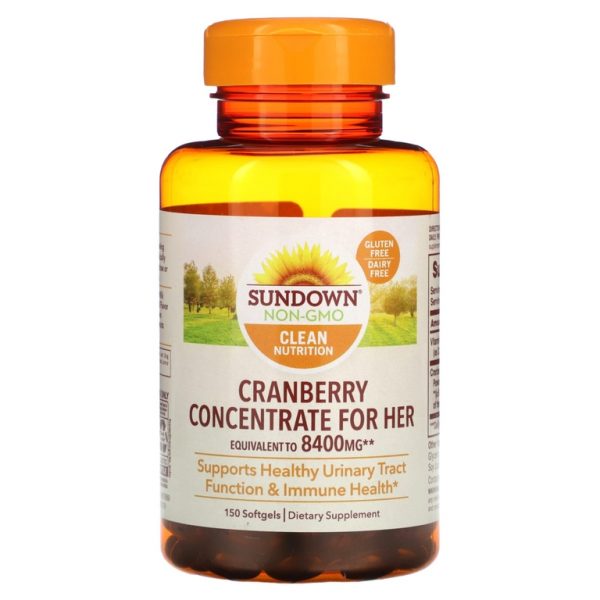 Sundown Naturals, Клюквенный концентрат для нее, 150 капсул (Товар снят с продажи)