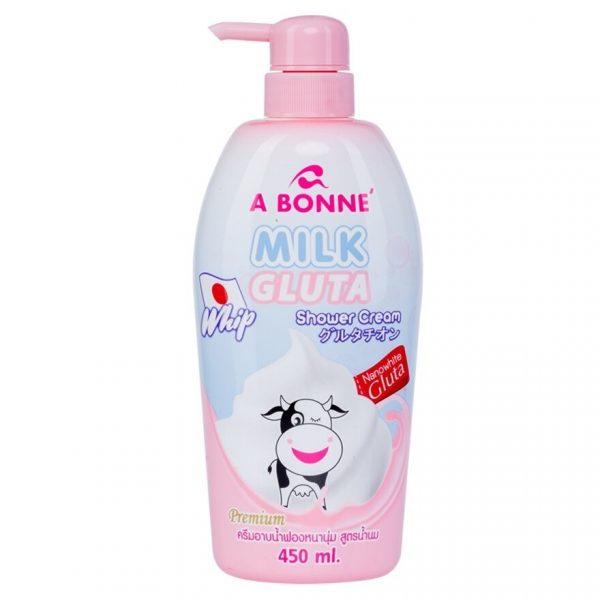 A BONNE' Milk Gluta Whip Shower Cream 450 Ml. Оригинал