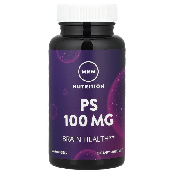 MRM Nutrition, Nutrition, PS, 100 мг, 60 мягких таблеток