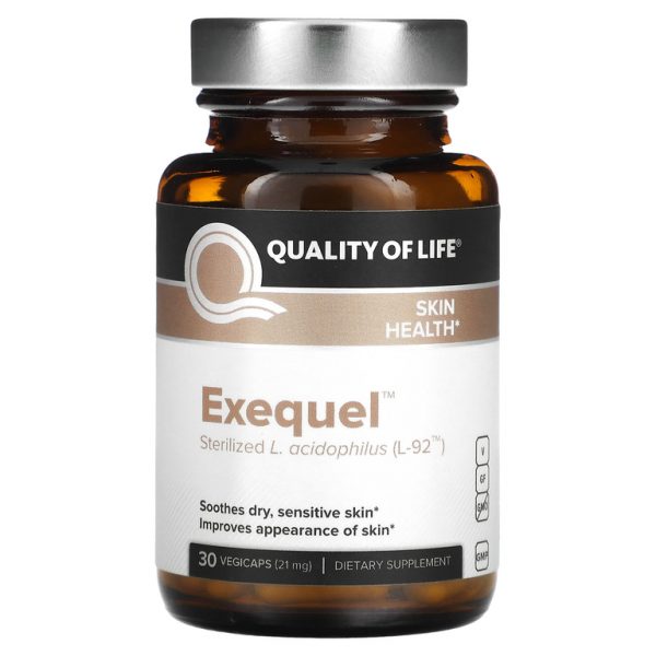 Quality of Life, Exequel, 21 мг, 30 растительных капсул (Товар снят с продажи)