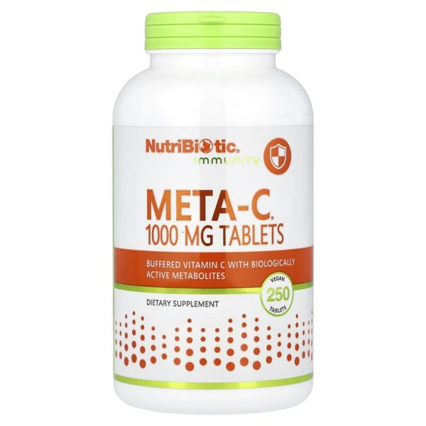 NutriBiotic, Immunity, Meta-C®, 250 растительных таблеток