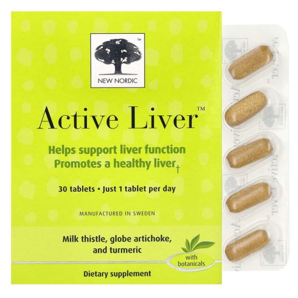 New Nordic, Active Liver™, 30 таблеток