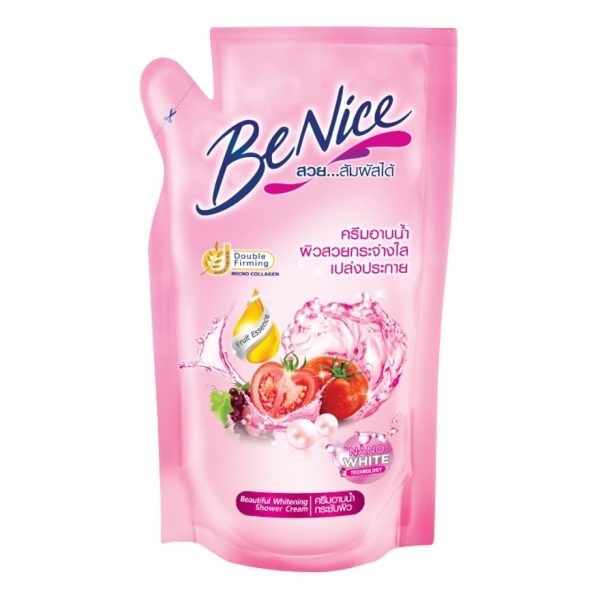 Benice Shower Cream Beautiful Whitening 400 Ml. (Refill) Оригинал