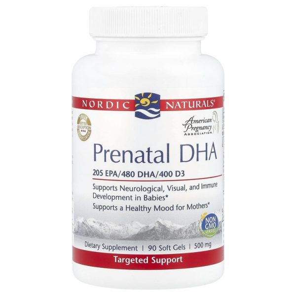Nordic Naturals, ДГК для беременных, 90 мягких таблеток (Товар снят с продажи)