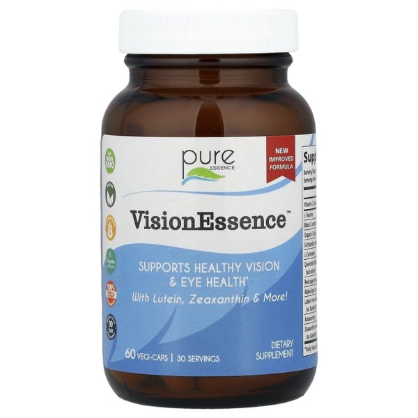 Pure Essence, VisionEssence, 60 растительных капсул
