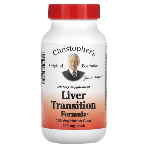 Christopher's Original Formulas, Формула для печени, 450 мг, 100 вегетарианских капсул