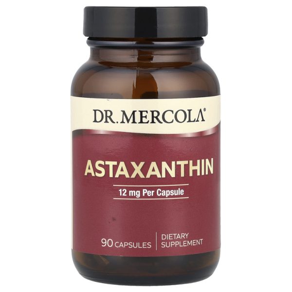 Dr. Mercola, Астаксантин, 12 мг, 90 капсул