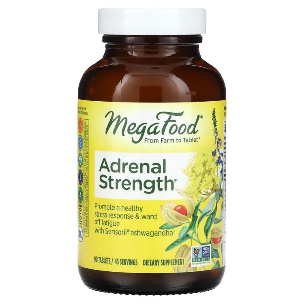 MegaFood, Adrenal Strength, 90 таблеток