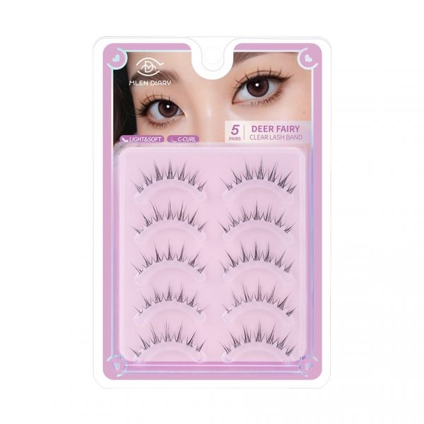 Mlen Diary Strips Lashes Series Eyelashes 5Pairs Deer Fairy Оригинал