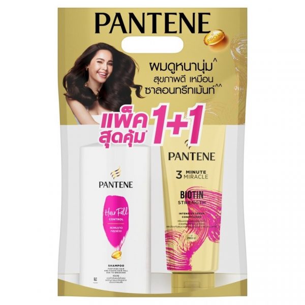 Pantene Hair Fall Control Set (Shampoo 380 Ml.+Conditioner 270 Ml.) Оригинал