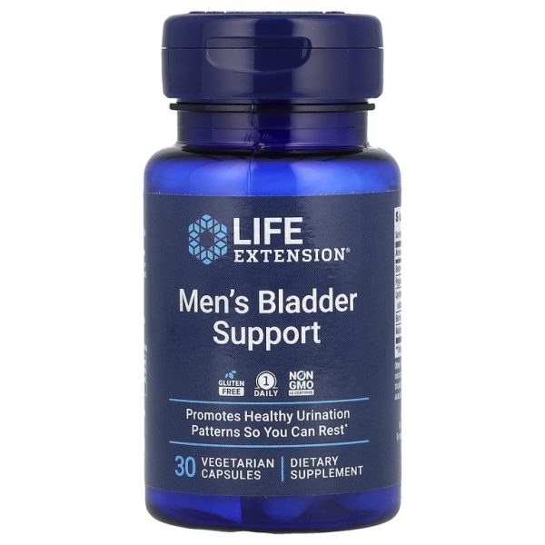 Life Extension, Поддержка мочевого пузыря для мужчин, 30 вегетарианских капсул