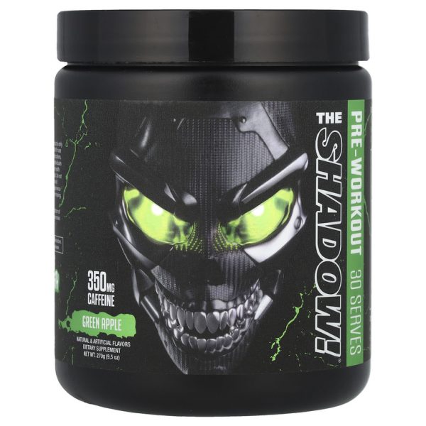 JNX Sports, The Shadow! ®, перед тренировкой, зеленое яблоко, 270 г (9,5 унции)