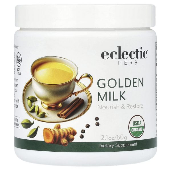 Eclectic Herb, Golden Milk, порошок, 60 г (2,1 унции) (Товар снят с продажи)