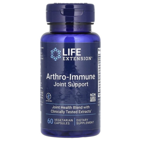 Life Extension, Arthro-Immune, поддержка суставов, 60 растительных капсул (Товар снят с продажи)