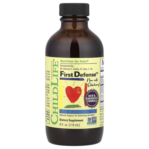ChildLife Essentials, First Defense™, поддержка иммунитета, 118 мл (4 жидк. унции)