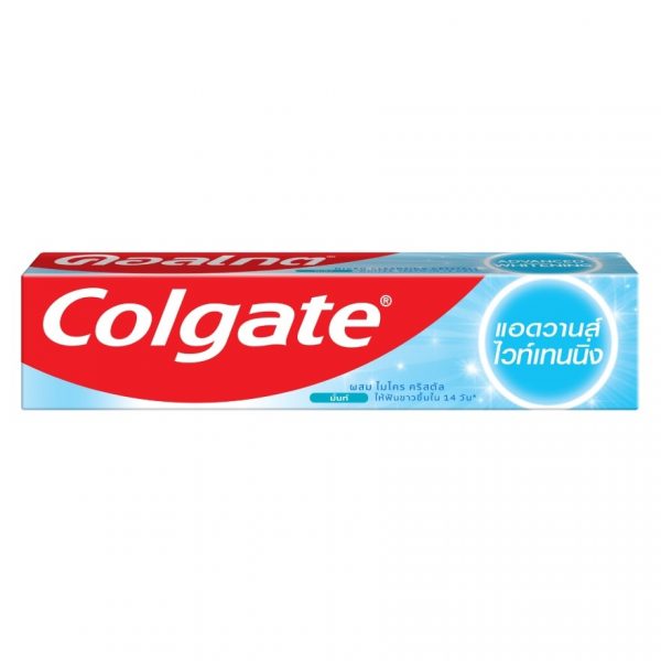 Colgate Toothpaste Advanced Whitening 135 G. ฟันขาว ป้องกันฟันผุ Оригинал