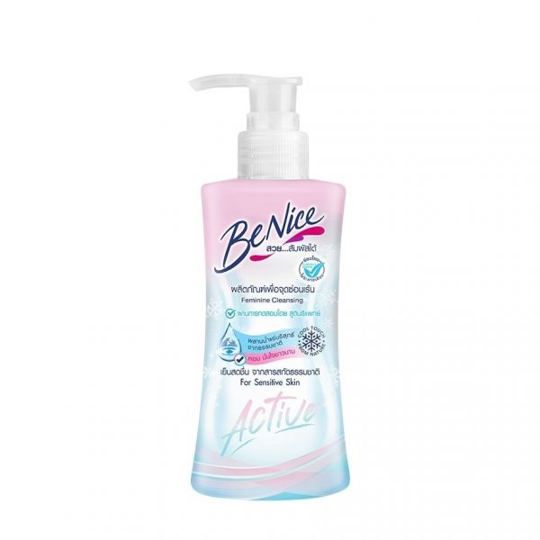 BeNice Feminine Cleansing Active For Sensitive Skin 150 Ml. Оригинал