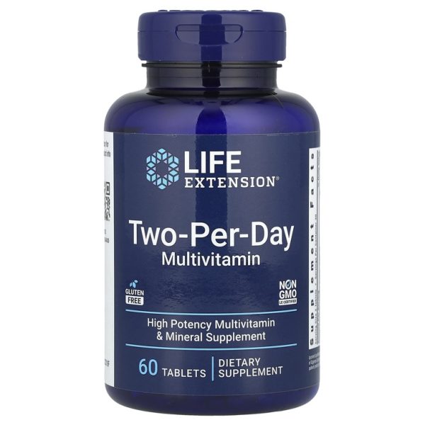 Life Extension, таблетки для приема дважды в день, 60 таблеток