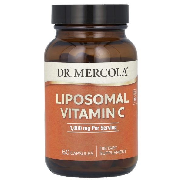 Dr. Mercola, липосомальный витамин C, 60 капсул (500 мг в 1 капсуле)