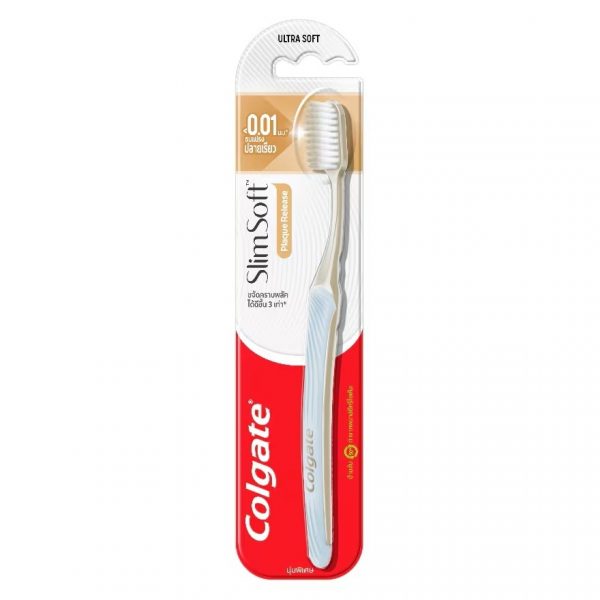 Colgate Toothbrush Slim Soft Plaque Release 1'S Оригинал