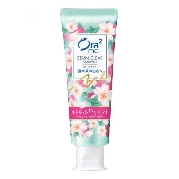 Ora2 Me Toothpast Stain Clear Fresh Sakura Mint 130 G. Оригинал